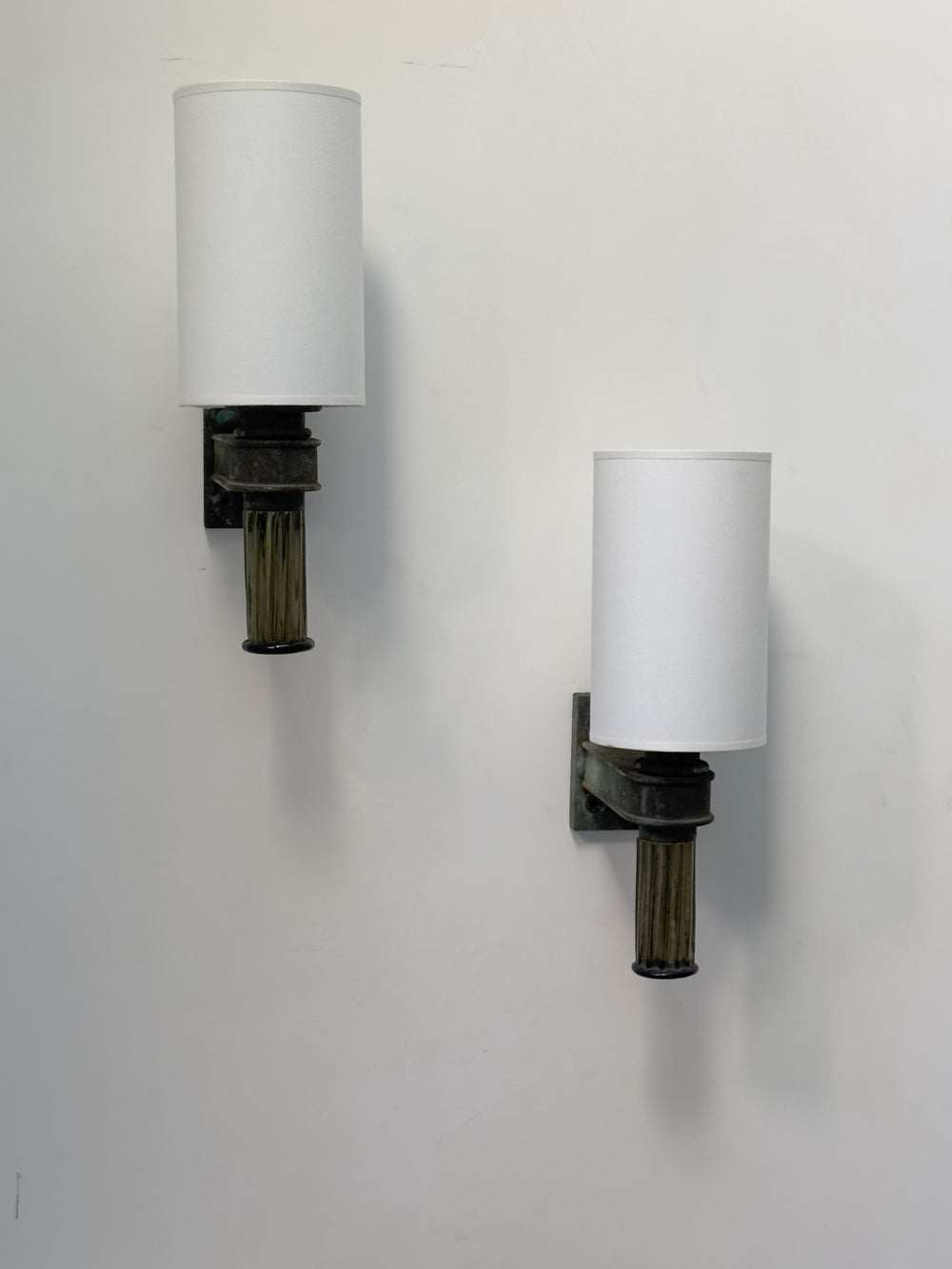 PAIR OF WALL LAMPS C1940