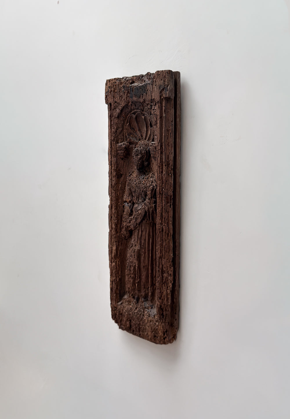 CARVED WOODEN PANEL 17TH